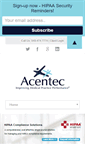 Mobile Screenshot of acentec.com